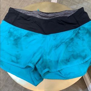 Lululemon speed shorts